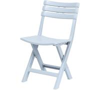 Lot De 4 Chaises Pliantes Blanches, Chaises De Jardin en Plastique, Chaises Pliantes D’intérieur Et D’extérieur, Chaises Pliantes en Plastique, Chaises De Salle à Man, White, 1-Pack