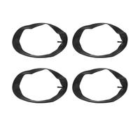 Lot de 4 Chambres à Air Vélo Garçon et Filles, Caoutchouc Noir, Résistantes | Vélo Garçon et Filles et Vélo, Accessoires de Rechange, Kit de Réparation Inclus