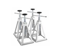 Lot de 4 Chandelles de Stabilisation pour Caravane Stabilisateur pour Camping-car Charge 2