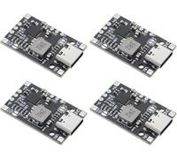 Lot de 4 chargeurs BMS 2S 3S - 30,8 x 18,3 x 5 mm - Module de charge pour batterie au lithium ou polymère