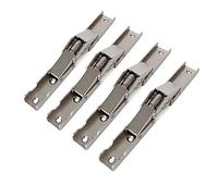 90 Degree Folding Door/Shelf Hinge Hidden Bracket Table Holder Furniture Parts (4pc)