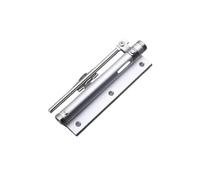 Lot de 4 charnières de porte invisibles à fermeture automatique, ferme-porte à ressort pour chambre à coucher, matériel d'intérieur, force de fermeture améliorée pour un fonctionnement fluide