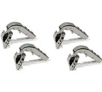 Lot de 4 charnières mobiles Soft Amorti gamme complète BASI CLIP 3D H0-2-4 (bras 90°, H0)