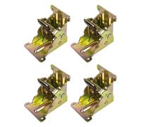 Lot de 4 charnières pliables à 90 degrés pour pieds de chaise, support d'extension de table pliable, matériel de verrouillage pour meubles