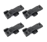 Lot de 4 châssis élégants pour fixation de fenêtre, centres de trous sécurisés pour fenêtre coulissante verticale et horizontale