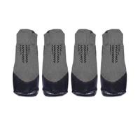 Lot de 4 chaussettes de protection pour pattes de chien, protection légère et antidérapante des pieds, design extensible pour sols intérieurs, promenades en plein air, voyage, randonnée, camping, cour