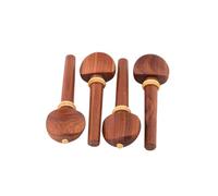 Lot de 4 chevilles d'accordage en palissandre et ébène for violon 4/4, taille standard, accessoires for(Color 7)