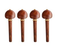 Lot de 4 chevilles d'accordage pour violoncelle instrument de musique pour accordage, alésoir et chevilles pour violoncelle