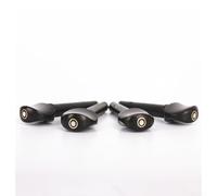 Lot de 4 chevilles de violon en bois d'ébène pour un réglage constant de la hauteur compatible avec différentes tailles de violon Pièce de rechange idéale pour instruments à cordes (3/4)