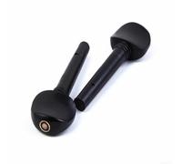 Lot de 4 chevilles de violon en ébène conçues pour un accordage précis, compatibles avec les violons de 4/4 à 1/8 chevilles de rechange pour instruments à cordes (4/4)