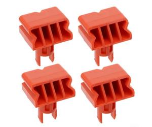 Lot de 4 chevilles pivotantes pour modèles Black & Decker Workmate 79-010-4, 79-028, 79-032, 79-033-BDK, 79-034, 79-038-BDK, 79-041, 79-042, 79-131, 79-228 et WM228 25/WM3. 75/WM425/WM500/WM525