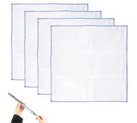 Lot de 4 Chiffon Absorbant pour Tube Flûte Réutilisable(30×30cm)
