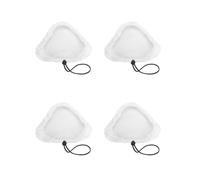 Lot de 4 chiffons à balai à vapeur, compatibles avec Vileda H2o X5 S302 S001 Vax S1S2 Steam Mop avable Nettoyage Pad Cover