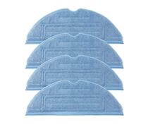 Lot De 4 Chiffons De Nettoyage De Rechange For Aspirateur Robot Roborock S7 MaxV Plus Ultra Q7 Max Q5 Max+