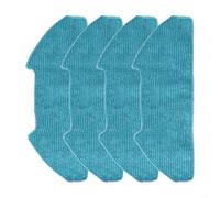 Lot de 4 chiffons de nettoyage en microfibre compatibles avec SmartAI S8 Pro et pour aspirateur Redroad R10