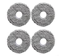 Lot de 4 chiffons de nettoyage en microfibre pour aspirateur Ecovacs For Deebot T30c Pro, Omni Robot