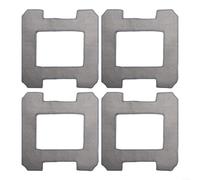 Lot de 4 chiffons de nettoyage en microfibre pour robot de fenêtre Winbot W1, W1 Pro, W2 Pro, W960 Gris