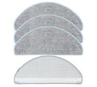Lot de 4 chiffons de nettoyage Y0112 pour aspirateur iRóbot Rómba Combo Essential Y0110 Y0112 Y0140 - Lavables et réutilisables - Pour aspirateur Vac Essential Q0110 Q0120