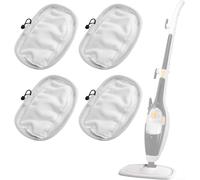 Lot de 4 chiffons de rechange en microfibre pour nettoyeur vapeur Morphy Richards pour modèles 70495, 720023, 720502