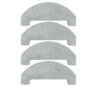 Lot de 4 chiffons de rechange lavables en microfibre, faciles à installer et à nettoyer en profondeur pour robot, aspirateur MR1, animaux domestiques