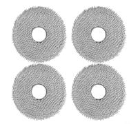 Lot de 4 chiffons de rechange pour aspirateur DJI S, A, P, lavables et réutilisables en microfibre pour le nettoyage du sol, options de paquet de 4 ou 10 pièces