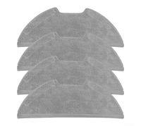 Lot de 4 Chiffons de Rechange pour aspirateur M9/Eureka NERE10s E10S/pour Obode A8 A8 Plus/pour ETA Aurum Pro 6241 Robot aspirateur robotique, Coussinets Doux en Microfibre
