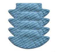 Lot de 4 chiffons de rechange pour aspirateur robot LEFANT M213S, tampons de nettoyage en microfibre, installation facile, matériau durable, sans danger pour les animaux et les enfants