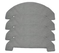 Lot de 4 chiffons de rechange pour aspirateur robot Q8, accessoires d'essuyage en microfibre haute absorption, pour nettoyage durable du sol
