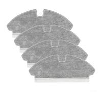 Lot de 4 chiffons en microfibre compatibles avec Mova M1 et pour aspirateur robot Trouver M1 pour un usage quotidien