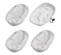 Lot de 4 chiffons en microfibre de qualité supérieure pour balai vapeur Morphy Richards, efficaces pour tous les sols durs