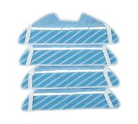 Lot de 4 chiffons en microfibre pour aspirateur robot SENCOR SRV 4200BK 4250SL 2230TI 6250BK 9250BK, facile à remplacer
