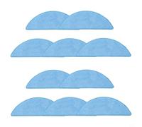 Lot de 4 chiffons en microfibre pour aspirateur SilverCrest 3000A, tampons de nettoyage de rechange compatibles avec robot nettoyeur de sol, lot de 4