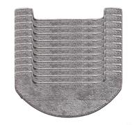 Lot de 4 chiffons lavables en microfibre pour MOVA S800/E20/E20 Pro/E20 Pro Plus et pour Trouver E20 Series, embout d'essuie-glace de rechange pour robot aspirateur, lot de 4 (10 paquets)