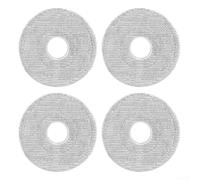 Lot de 4 chiffons lavables en microfibre pour Xiaomi S40 Pro
