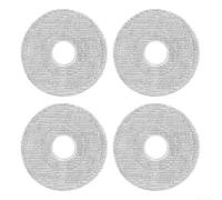 Lot de 4 chiffons lavables et réutilisables compatibles avec aspirateur robot Xiaomi S40Pro/OV71GL