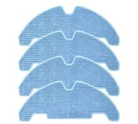 Lot de 4 chiffons réutilisables pour aspirateur Lefant M330 Pro et M310 Ultra, compatibles avec les aspirateurs robot Okp L6a, tampons en microfibre robustes, 10 pièces