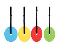 Lot de 4 cibles tir for But Football avec Bandes Extra-Longues Ajustables, for Un entraînement Optimal et Une amélioration l'agilité la Vitesse pour Football