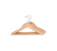 Atmosphera Lot de 4 Cintres Enfant Bois 30 cm Naturel