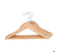 Lot de 4 cintres enfant bois H19cm - Atmosphera Créateur d'intérieur