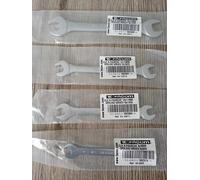 LOT DE 4 CLES A FOURCHE PLATE FACOM SERIE 44 - 8x9mm - 10x11mm - 12x13mm - 16x17