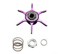 Lot de 4 clés de déchargement pour DAIWA pour moulinet PR100 PD106 avec son pour des réparations efficaces (violet droit)