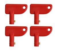Lot de 4 clés de rechange pour interrupteur de batterie de voiture pour yacht modifié bateau caravane