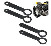 Lot de 4 clés dynamométriques pour essieu arrière - Clé dynamométrique pour essieu arrière - Clé dynamométrique - Clé dynamométrique pour axe de roue arrière - Outil manuel de tension de courroie et