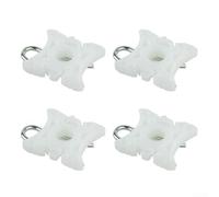 Lot de 4 clips coulissants de régulateur de levage de battant compatibles avec les séries 3 E32 E34 E36 Pièce de réparation de fenêtre avant 51321938884 pour les modèles 318i 325is 328i et plus