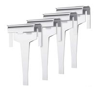 Lot de 4 clips DA61-06796A pour réfrigérateur Samsung, support robuste pour tuyau de drainage, remplacement facile pour éviter l'accumulation d'eau, 4 pièces (DA61-06796A 4 pièces)
