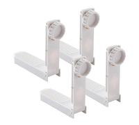 Lot de 4 clips de drap de lit robustes et réglables pour draps de lit, antidérapants et fermes, sangles de matelas pour coin A