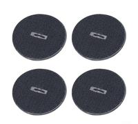 Lot de 4 clips de fixation pour garniture intérieure - Clips de fixation pour tapis de sol T-Lock pour E46, F30, F20, F22, F31, F80, X3, X4, & - Lot de 4, plastique noir