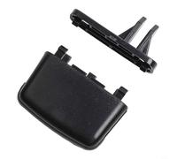 Lot de 4 clips de languette d'aération de climatisation compatibles avec Land Compatible avec Cruiser LC200 FJ200 2008-2017 Compatible avec les pièces de rechange OEM - Plastique noir (gauche)