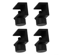 Lot de 4 clips de lit réglables en aluminium pour imprimante 3D Ender 3, CR10, CR10S, CR10 V2 avec force de serrage améliorée