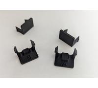 Lot de 4 clips de plaque d'immatriculation pour Thule EuroWay, EasyFold, Velo-Compact/Spa